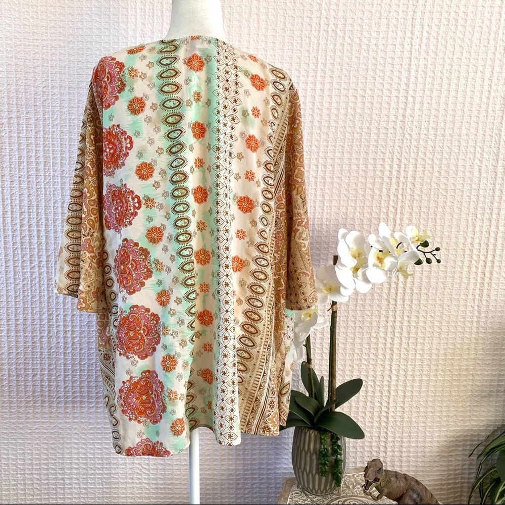 SOLD Denim 24/7 Boho Beaded Tunic 26W - Picture 7 of 10